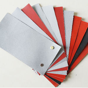  Fireproof flame-retardant cloth PU coated fiberglass fabric cloth for welding blanket