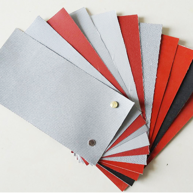  Fireproof flame-retardant cloth PU coated fiberglass fabric cloth for welding blanket