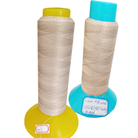 High Temperature Sewing Thread PTFE Coated Kevlar with Stainless